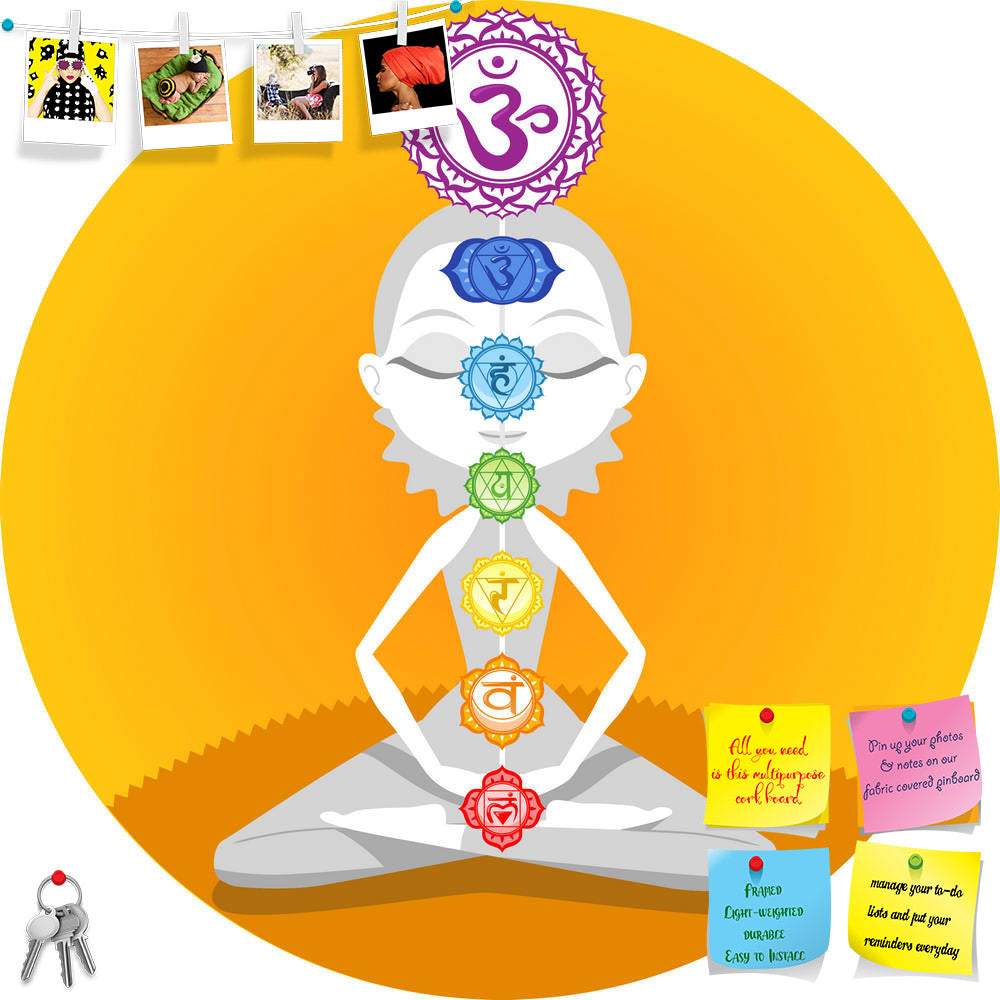 ArtzFolio Asana Yoga Posture D2 Printed Bulletin Board Notice Pin Board Soft Board | Frameless-Bulletin Boards Frameless-AZSAO34276040BLB_FL_L-Image Code 5004055 Vishnu Image Folio Pvt Ltd, IC 5004055, ArtzFolio, Bulletin Boards Frameless, Kids, Religious, Traditional, Digital Art, asana, yoga, posture, d2, printed, bulletin, board, notice, pin, soft, frameless, meditation, meditating, om, chakras, symbol, mandala, pin up board, push pin board, extra large cork board, big pin board, notice board, small bull