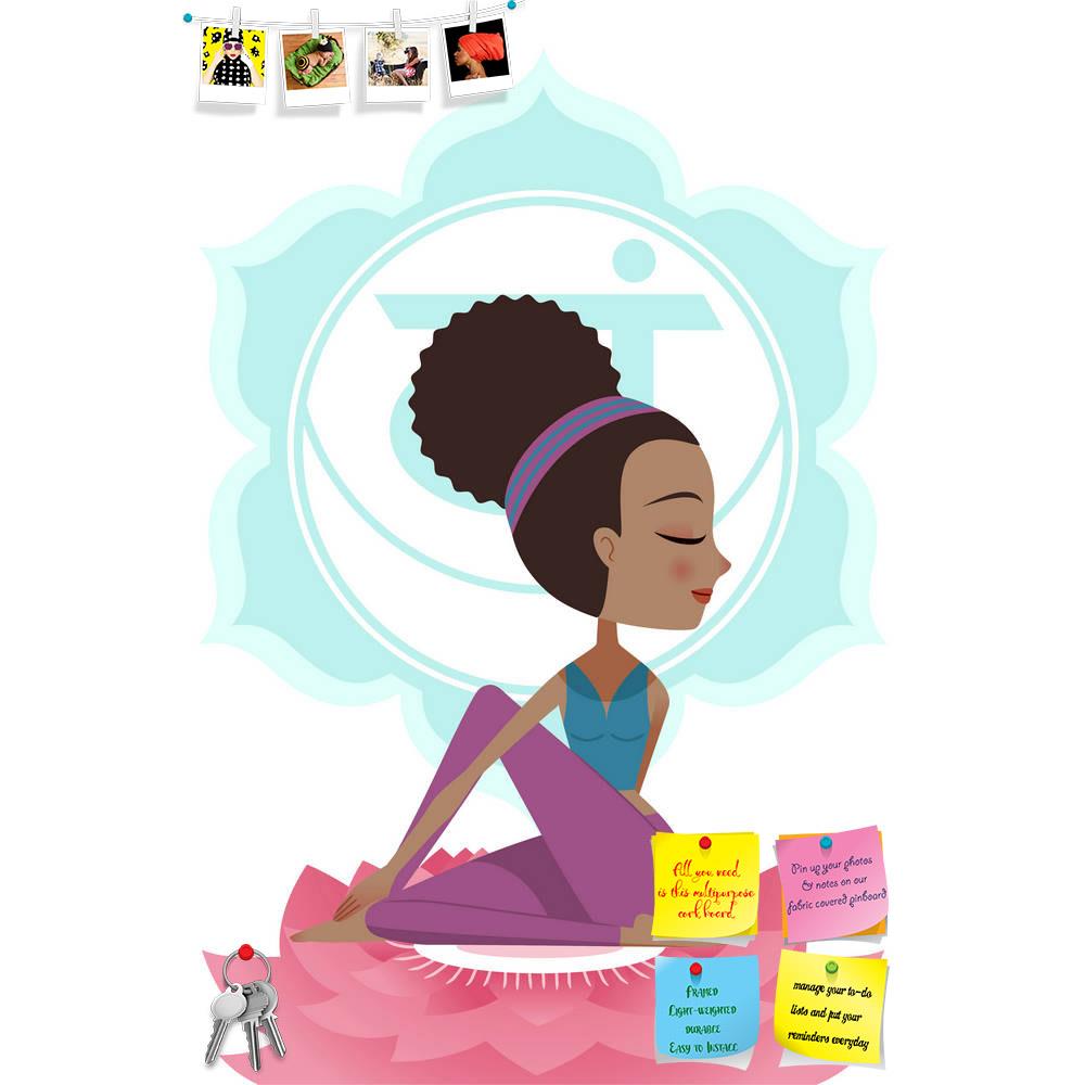 ArtzFolio Yoga Asana Posture D1 Printed Bulletin Board Notice Pin Board Soft Board | Frameless-Bulletin Boards Frameless-AZSAO34276285BLB_FL_L-Image Code 5004059 Vishnu Image Folio Pvt Ltd, IC 5004059, ArtzFolio, Bulletin Boards Frameless, Kids, Religious, Traditional, Digital Art, yoga, asana, posture, d1, printed, bulletin, board, notice, pin, soft, frameless, practice, svadisthana, chakra, symbol, mandala, backround, woman, sitting, pink, lotus, pin up board, push pin board, extra large cork board, big p