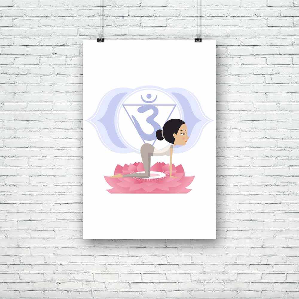 Yoga Asana Posture D3 Unframed Paper Poster-Paper Posters Unframed-POS_UN-IC 5004060 IC 5004060, Botanical, Buddhism, Floral, Flowers, Hinduism, Illustrations, Indian, Love, Mandala, Nature, People, Religion, Religious, Romance, Sanskrit, Signs and Symbols, Spiritual, Symbols, yoga, asana, posture, d3, unframed, paper, poster, anahata, aura, ayurveda, balance, body, care, chakra, characters, energy, esoteric, feng, shui, gymnastics, harmony, healthy, lifestyle, human, spine, india, lifestyles, lotus, positi