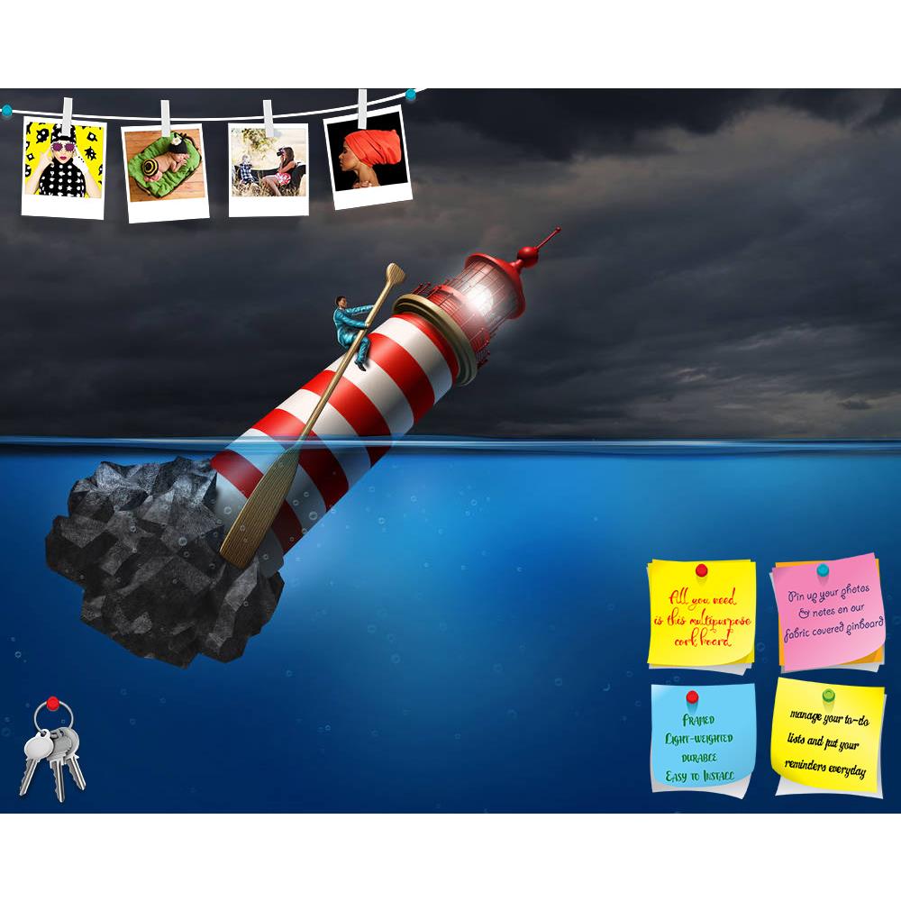 ArtzFolio Lighthouse Beacon Printed Bulletin Board Notice Pin Board Soft Board | Frameless-Bulletin Boards Frameless-AZSAO34381814BLB_FL_L-Image Code 5004068 Vishnu Image Folio Pvt Ltd, IC 5004068, ArtzFolio, Bulletin Boards Frameless, Conceptual, Digital Art, lighthouse, beacon, printed, bulletin, board, notice, pin, soft, frameless, empower, concept, as, person, using, was, oar, guiding, business, symbol, success, metaphor, taking, control, career, direction, life, path, destiny, idea, strength, lead, lea