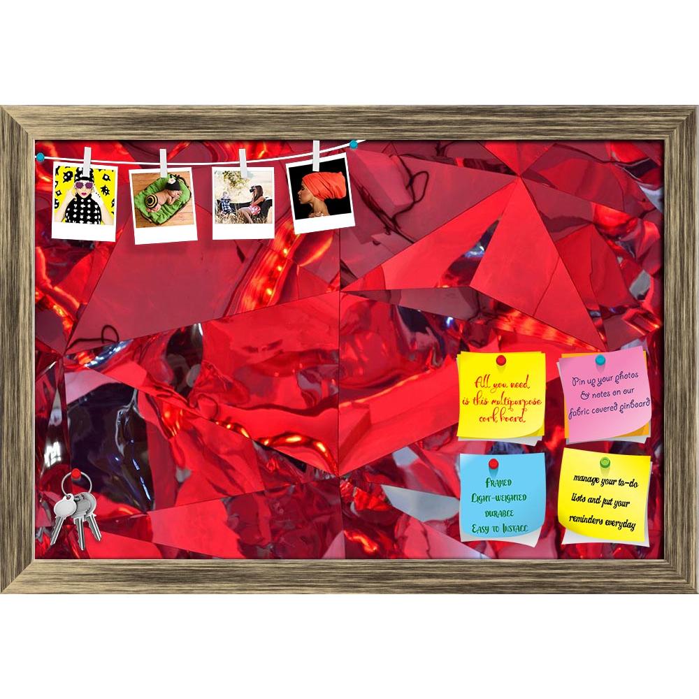 ArtzFolio Red Reflective Wall Art Printed Bulletin Board Notice Pin Board Soft Board | Framed-Bulletin Boards Framed-AZSAO34406568BLB_FR_L-Image Code 5004070 Vishnu Image Folio Pvt Ltd, IC 5004070, ArtzFolio, Bulletin Boards Framed, Abstract, Fine Art Reprint, red, reflective, wall, art, printed, bulletin, board, notice, pin, soft, framed, glass, unusual, look, pin up board, push pin board, extra large cork board, big pin board, notice board, small bulletin board, cork board, wall notice board, giant cork b
