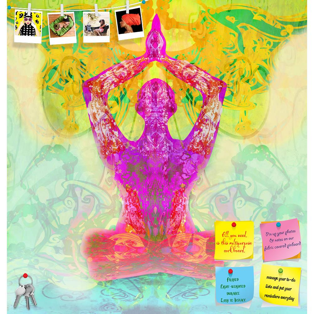 ArtzFolio Men In Meditation Printed Bulletin Board Notice Pin Board Soft Board | Frameless-Bulletin Boards Frameless-AZSAO34432851BLB_FL_L-Image Code 5004071 Vishnu Image Folio Pvt Ltd, IC 5004071, ArtzFolio, Bulletin Boards Frameless, Traditional, Fine Art Reprint, men, in, meditation, printed, bulletin, board, notice, pin, soft, frameless, abstraction, aura, background, bamboo, beauty, body, buddha, buddhism, decoration, ease, energy, exercise, graphic, hand, healing, health, india, man, mat, mystic, natu