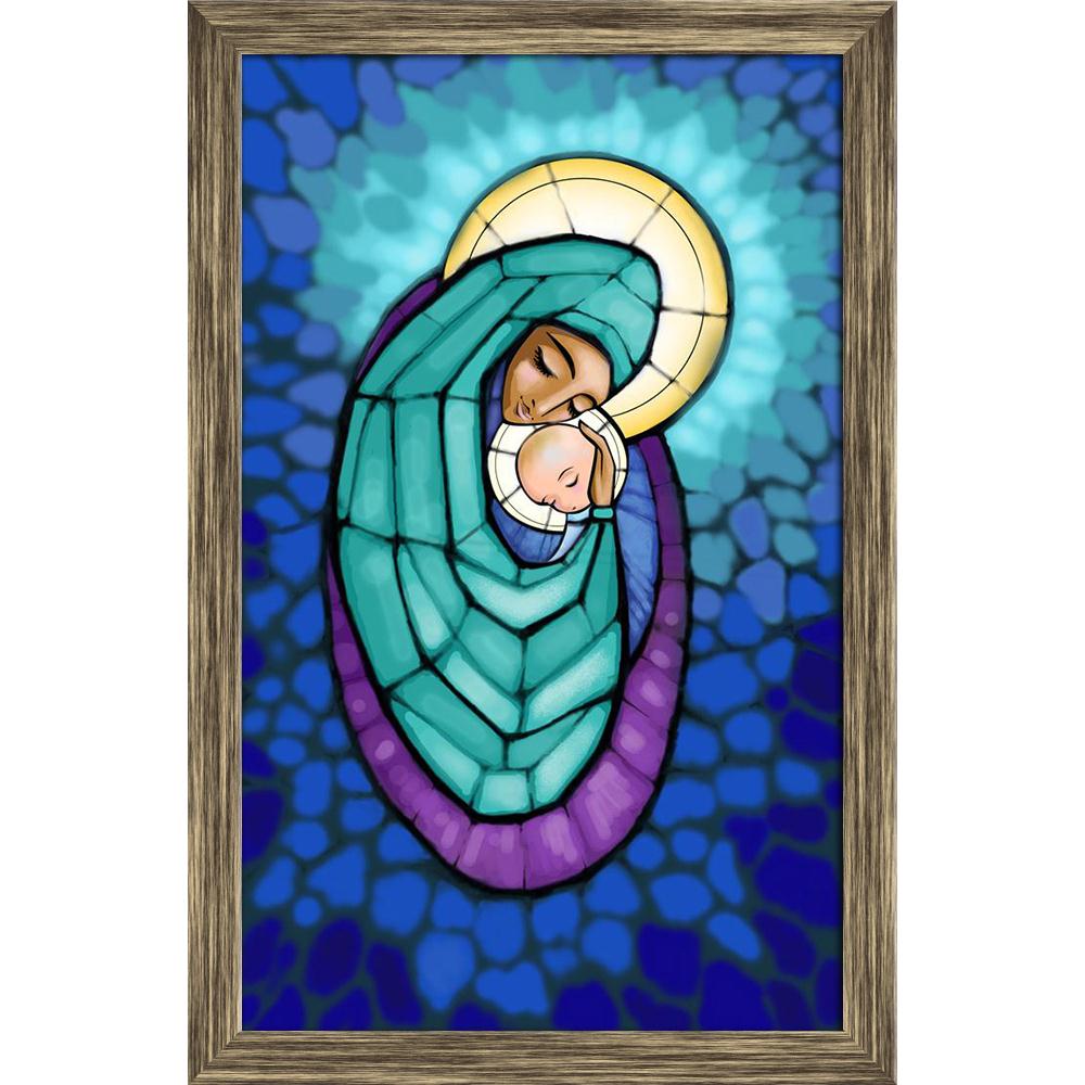 Pitaara Box Madonna With Infant Jesus In Her Arm Canvas Painting Synthetic Frame-Paintings Synthetic Framing-PBART34450294AFF_FW_L-Image Code 5004073 Vishnu Image Folio Pvt Ltd, IC 5004073, Pitaara Box, Paintings Synthetic Framing, Religious, Fine Art Reprint, madonna, with, infant, jesus, in, her, arm, canvas, painting, synthetic, frame, illustration, framed canvas print, wall painting for living room with frame, canvas painting for living room, artzfolio, poster, framed canvas painting, wall painting with