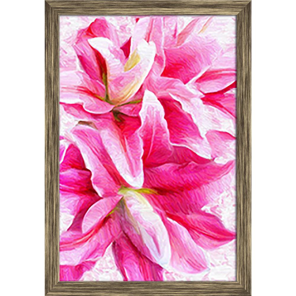Pitaara Box Pink Lilies D2 Canvas Painting Synthetic Frame-Paintings Synthetic Framing-PBART34459554AFF_FW_L-Image Code 5004074 Vishnu Image Folio Pvt Ltd, IC 5004074, Pitaara Box, Paintings Synthetic Framing, Floral, Fine Art Reprint, pink, lilies, d2, canvas, painting, synthetic, frame, oil, bouquet, background, closeup, blooming, bud, petal, flower, bright, holiday, stargazer, celebration, summer, blossom, bloom, abstract, elegant, flora, design, plant, beauty, romantic, beautiful, nature, lily, textured