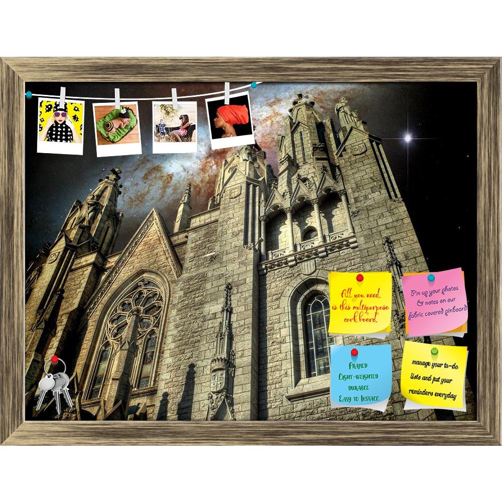 ArtzFolio Temple of Sacred Heart (Barcelona) & Cigar Galaxy Printed Bulletin Board Notice Pin Board Soft Board | Framed-Bulletin Boards Framed-AZSAO34534852BLB_FR_L-Image Code 5004075 Vishnu Image Folio Pvt Ltd, IC 5004075, ArtzFolio, Bulletin Boards Framed, Fantasy, Places, Photography, temple, of, sacred, heart, (barcelona), cigar, galaxy, printed, bulletin, board, notice, pin, soft, framed, photo-montage, expiatory, barcelona, nasa, architecture, astronomy, astrophotography, basilica, building, catalonia