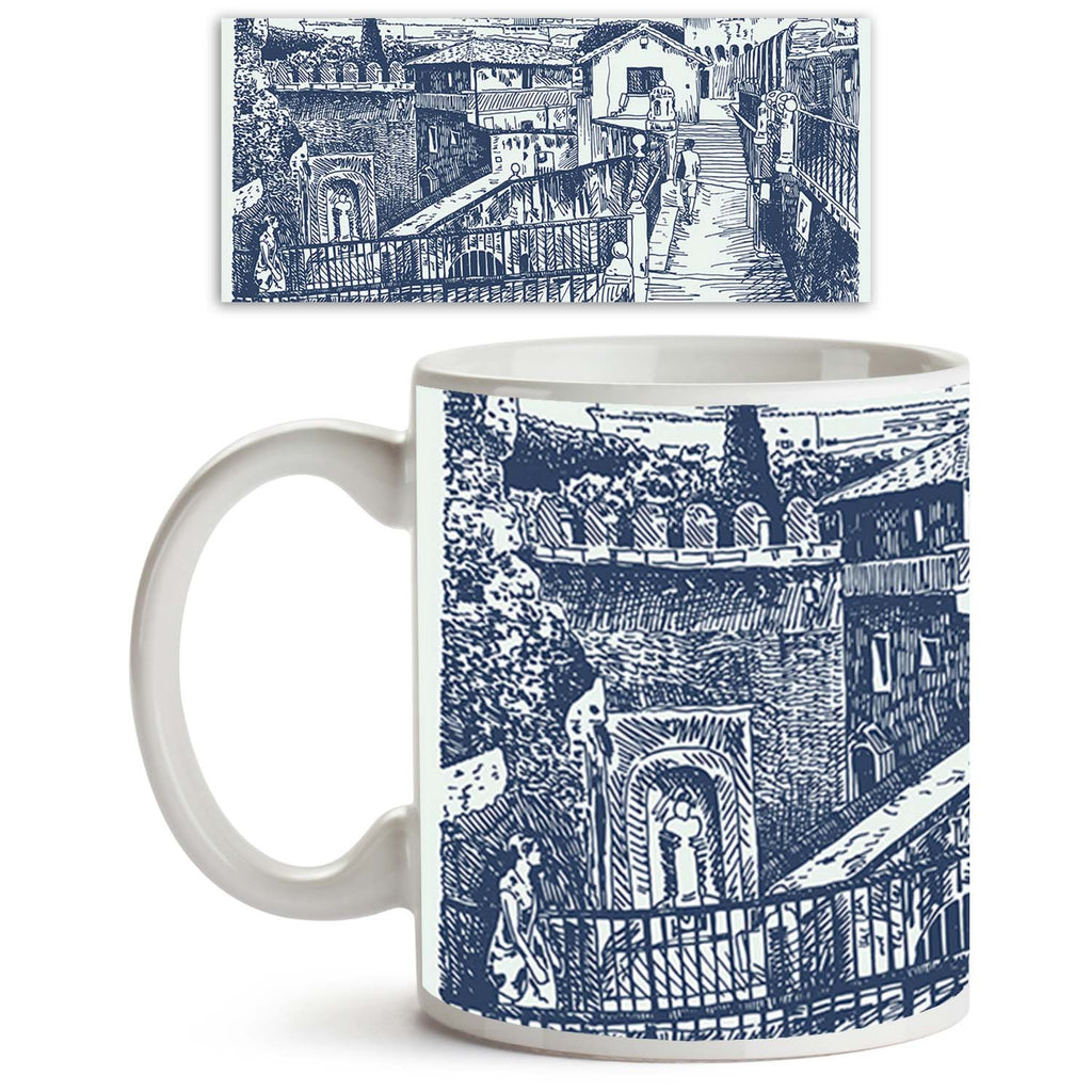 Italy Cityscape Ceramic Coffee Tea Mug Inside White-Coffee Mugs--IC 5004077 IC 5004077, Ancient, Architecture, Art and Paintings, Automobiles, Cities, City Views, Digital, Digital Art, Drawing, God Ram, Graphic, Hinduism, Historical, Illustrations, Italian, Landmarks, Marble and Stone, Medieval, Paintings, Panorama, Places, Sketches, Transportation, Travel, Urban, Vehicles, Vintage, italy, cityscape, ceramic, coffee, tea, mug, inside, white, art, artwork, building, card, destination, drawn, engraving, europ