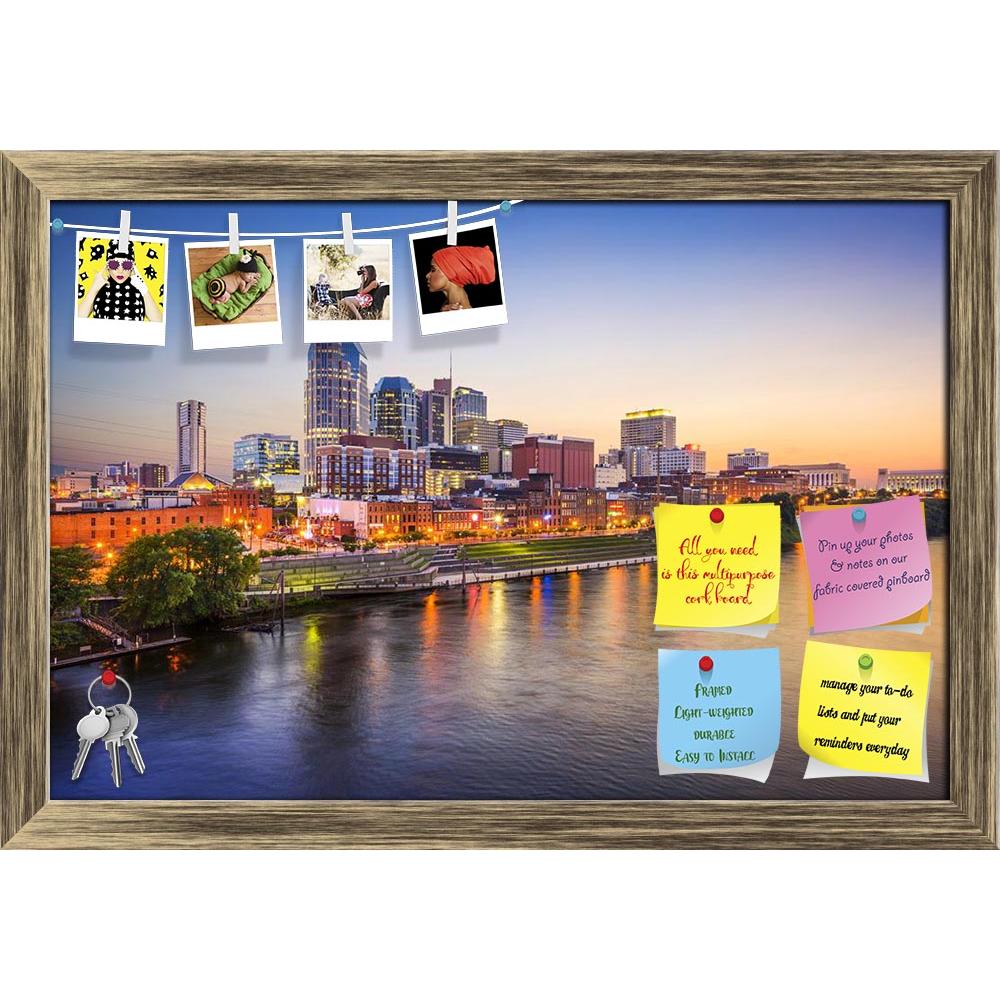 ArtzFolio Downtown Skyline On Cumberland River, Tennessee USA Printed Bulletin Board Notice Pin Board Soft Board | Framed-Bulletin Boards Framed-AZSAO34580190BLB_FR_L-Image Code 5004081 Vishnu Image Folio Pvt Ltd, IC 5004081, ArtzFolio, Bulletin Boards Framed, Places, Photography, downtown, skyline, on, cumberland, river, tennessee, usa, printed, bulletin, board, notice, pin, soft, framed, nashville, tn, music, night, street, southern, us, scene, destination, america, town, travel, view, urban, landmark, at