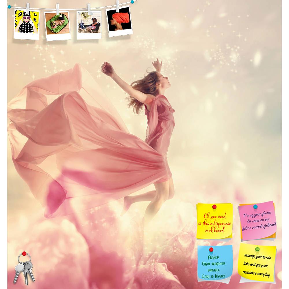 ArtzFolio Woman Jumping On A Giant Flower Printed Bulletin Board Notice Pin Board Soft Board | Frameless-Bulletin Boards Frameless-AZSAO34683163BLB_FL_L-Image Code 5004088 Vishnu Image Folio Pvt Ltd, IC 5004088, ArtzFolio, Bulletin Boards Frameless, Fashion, Figurative, Photography, woman, jumping, on, a, giant, flower, printed, bulletin, board, notice, pin, soft, frameless, beautiful, young, girl, fantasy, magic, dream, jump, surrealism, surreal, fairy, dreamy, dress, nymph, flying, peony, wind, magical, f