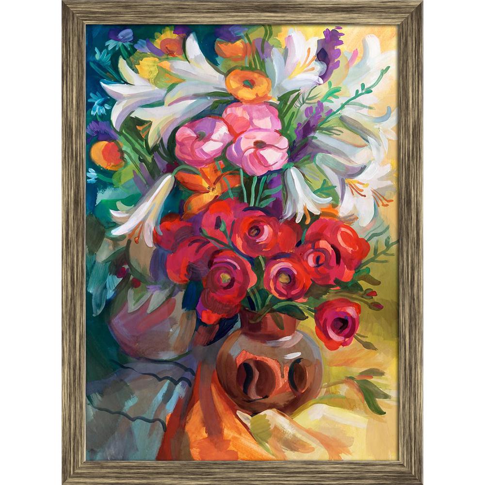 Pitaara Box Bouquet Of Flowers D2 Canvas Painting Synthetic Frame-Paintings Synthetic Framing-PBART34842428AFF_FW_L-Image Code 5004099 Vishnu Image Folio Pvt Ltd, IC 5004099, Pitaara Box, Paintings Synthetic Framing, Floral, Still Life, Fine Art Reprint, bouquet, of, flowers, d2, canvas, painting, synthetic, frame, still, life, hand-drawn, gouache, freehand, rose, study, stain, scenery, paintings, smear, graphic, drip, splatter, old, drawing, paint, smeared, abstract, ink, multicolored, brush, texture, abst