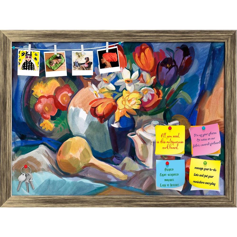 ArtzFolio Bouquet Of Flowers D3 Printed Bulletin Board Notice Pin Board Soft Board | Framed-Bulletin Boards Framed-AZSAO34842430BLB_FR_L-Image Code 5004100 Vishnu Image Folio Pvt Ltd, IC 5004100, ArtzFolio, Bulletin Boards Framed, Floral, Food & Beverage, Still Life, Fine Art Reprint, bouquet, of, flowers, d3, printed, bulletin, board, notice, pin, soft, framed, still, life, hand-drawn, gouache, freehand, study, stain, scenery, paintings, smear, graphic, drip, splatter, old, drawing, paint, smeared, abstrac