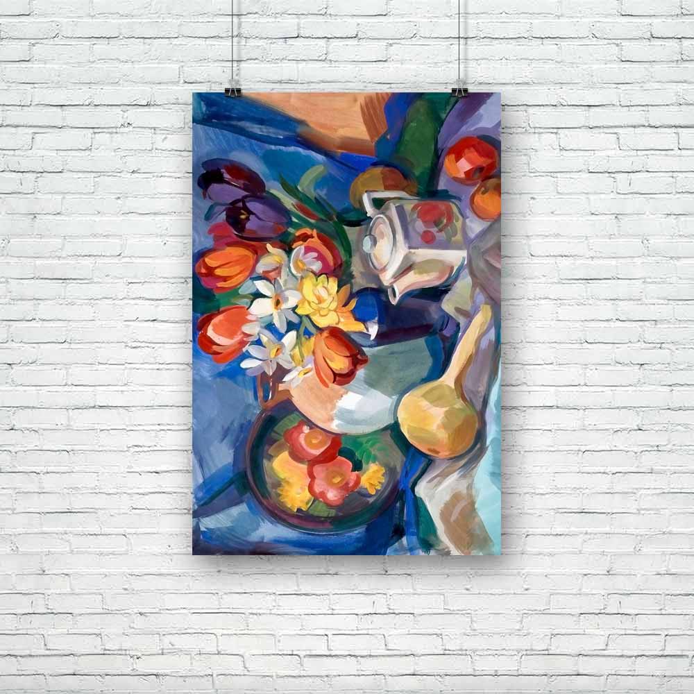 Bouquet Of Flowers D3 Unframed Paper Poster-Paper Posters Unframed-POS_UN-IC 5004100 IC 5004100, Abstract Expressionism, Abstracts, Ancient, Art and Paintings, Botanical, Brush Stroke, Digital, Digital Art, Drawing, Education, Floral, Flowers, Geometric Abstraction, Gouache, Graphic, Hand Drawn, Historical, Illustrations, Medieval, Nature, Paintings, Scenic, Schools, Semi Abstract, Sketches, Splatter, Tempera, Universities, Vintage, Watercolour, bouquet, of, d3, unframed, paper, poster, abstract, abstractio