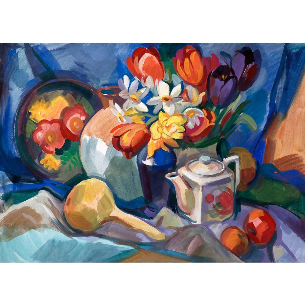 Bouquet Of Flowers Canvas Painting Synthetic Frame-Paintings MDF Framing-AFF_FR-IC 5004100 IC 5004100, Abstract Expressionism, Abstracts, Ancient, Art and Paintings, Botanical, Brush Stroke, Digital, Digital Art, Drawing, Education, Floral, Flowers, Geometric Abstraction, Gouache, Graphic, Hand Drawn, Historical, Illustrations, Medieval, Nature, Paintings, Scenic, Schools, Semi Abstract, Sketches, Splatter, Tempera, Universities, Vintage, Watercolour, bouquet, of, canvas, painting, synthetic, frame, abstrac