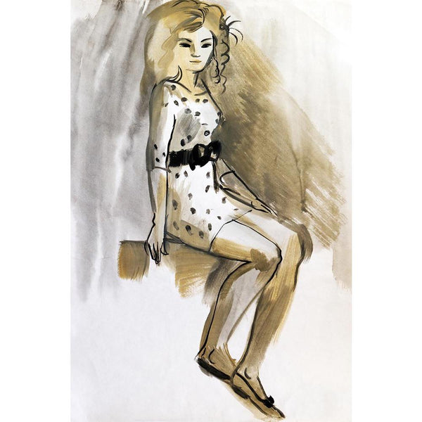 Female Figure D5 Unframed Paper Poster-Paper Posters Unframed-POS_UN-IC 5004102 IC 5004102, Adult, Art and Paintings, Black, Black and White, Digital, Digital Art, Drawing, Fashion, Gouache, Graphic, Hand Drawn, Illustrations, Individuals, Modern Art, Portraits, Signs, Signs and Symbols, Sketches, female, figure, d5, unframed, paper, wall, poster, action, active, art, artist, attractive, beautiful, beauty, clothes, clothing, creativity, design, dress, elegant, fashionable, feminine, girl, glamour, graphics,