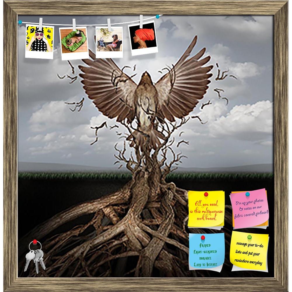 ArtzFolio Concept Of Freedom & Power Printed Bulletin Board Notice Pin Board Soft Board | Framed-Bulletin Boards Framed-AZSAO34979264BLB_FR_L-Image Code 5004113 Vishnu Image Folio Pvt Ltd, IC 5004113, ArtzFolio, Bulletin Boards Framed, Conceptual, Digital Art, concept, of, freedom, power, printed, bulletin, board, notice, pin, soft, framed, new, life, breaking, free, as, rise, phoenix, be, reborn, overcome, challenges, rising, entangled, tree, roots, success, symbol, hope, journey, birth, fiction, emerge, s
