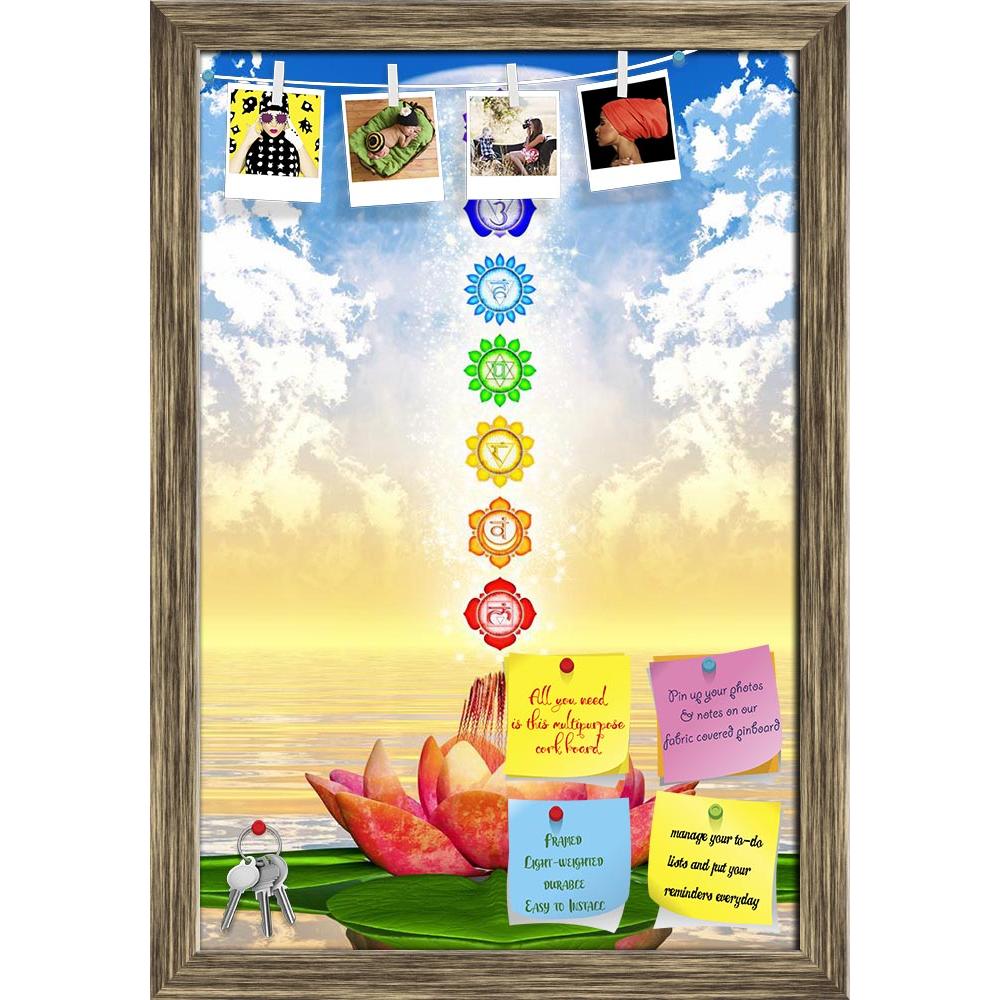 ArtzFolio Sacred Lotus & Chakras D1 Printed Bulletin Board Notice Pin Board Soft Board | Framed-Bulletin Boards Framed-AZSAO35244290BLB_FR_L-Image Code 5004128 Vishnu Image Folio Pvt Ltd, IC 5004128, ArtzFolio, Bulletin Boards Framed, Religious, Traditional, Digital Art, sacred, lotus, chakras, d1, printed, bulletin, board, notice, pin, soft, framed, pin up board, push pin board, extra large cork board, big pin board, notice board, small bulletin board, cork board, wall notice board, giant cork board, bulle