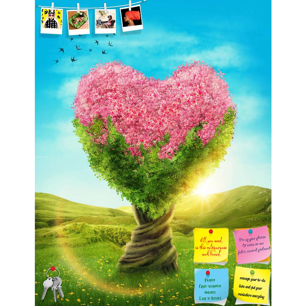 ArtzFolio Heart Shaped Tree D2 Printed Bulletin Board Notice Pin Board Soft Board | Frameless-Bulletin Boards Frameless-AZSAO35289711BLB_FL_L-Image Code 5004130 Vishnu Image Folio Pvt Ltd, IC 5004130, ArtzFolio, Bulletin Boards Frameless, Fantasy, Landscapes, Love, Digital Art, heart, shaped, tree, d2, printed, bulletin, board, notice, pin, soft, frameless, meadow, forest, shape, flowers, surreal, day, concept, night, magic, deep, symbol, wood, dreams, tale, outdoor, leaves, fog, dreamy, adventure, nobody, 