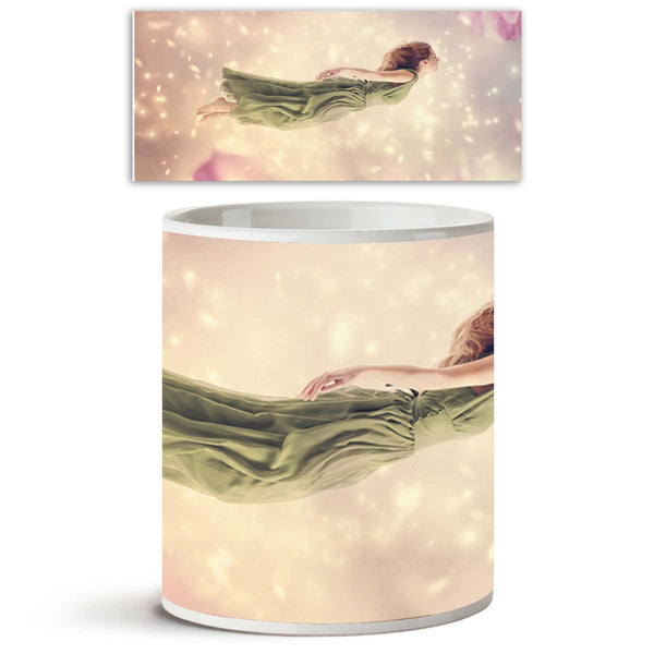 Beautiful Woman With Flowers Ceramic Coffee Tea Mug Inside White-Coffee Mugs--IC 5004141 IC 5004141, Art and Paintings, Botanical, Conceptual, Fantasy, Fashion, Floral, Flowers, Nature, People, Realism, Surrealism, beautiful, woman, with, ceramic, coffee, tea, mug, inside, white, floating, dress, surreal, flying, dreamy, background, art, beauty, blonde, color, concept, dream, elegance, fairy, fairytale, female, flower, fly, freedom, girl, glamour, green, heaven, horizontal, light, magic, magical, miracle, n