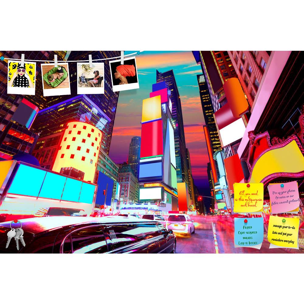ArtzFolio Times Square in Manhattan, New York, USA D2 Printed Bulletin Board Notice Pin Board Soft Board | Frameless-Bulletin Boards Frameless-AZSAO35448842BLB_FL_L-Image Code 5004144 Vishnu Image Folio Pvt Ltd, IC 5004144, ArtzFolio, Bulletin Boards Frameless, Places, Photography, times, square, in, manhattan, new, york, usa, d2, printed, bulletin, board, notice, pin, soft, frameless, all, ads, deleted, us, america, architecture, buildings, business, city, cityscape, downtown, famous, financial, illuminate