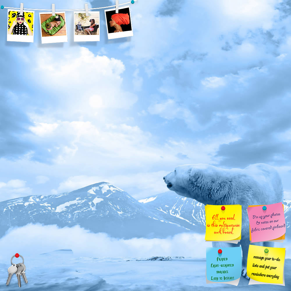 ArtzFolio Polar Bear Printed Bulletin Board Notice Pin Board Soft Board | Frameless-Bulletin Boards Frameless-AZSAO35484490BLB_FL_L-Image Code 5004149 Vishnu Image Folio Pvt Ltd, IC 5004149, ArtzFolio, Bulletin Boards Frameless, Animals, Landscapes, Photography, polar, bear, printed, bulletin, board, notice, pin, soft, frameless, figure, high, mountain, landscape, animal, arctic, art, background, bushy, carnivore, claw, cold, foreground, fur, majestic, mammal, nature, one, painting, rear, sideways, snow, vi