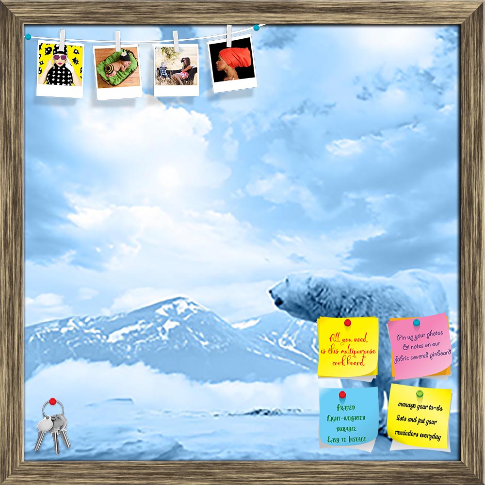ArtzFolio Polar Bear Printed Bulletin Board Notice Pin Board Soft Board | Framed-Bulletin Boards Framed-AZSAO35484490BLB_FR_L-Image Code 5004149 Vishnu Image Folio Pvt Ltd, IC 5004149, ArtzFolio, Bulletin Boards Framed, Animals, Landscapes, Photography, polar, bear, printed, bulletin, board, notice, pin, soft, framed, figure, high, mountain, landscape, animal, arctic, art, background, bushy, carnivore, claw, cold, foreground, fur, majestic, mammal, nature, one, painting, rear, sideways, snow, view, white, w