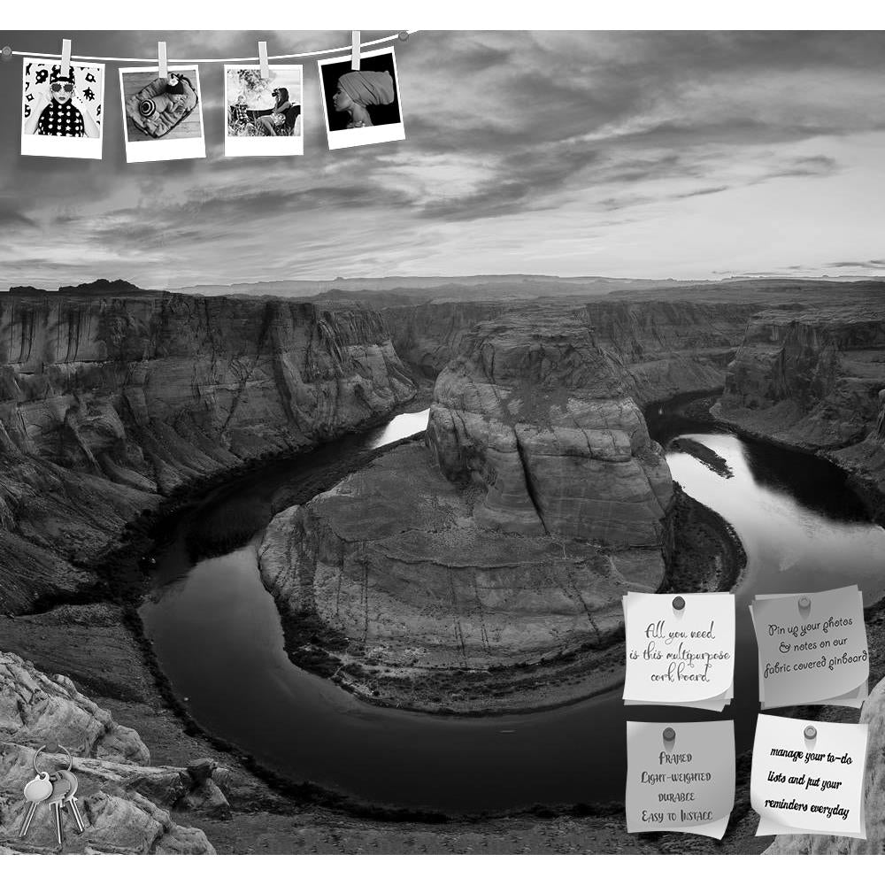 ArtzFolio Horseshoe Bend In Page Arizona Printed Bulletin Board Notice Pin Board Soft Board | Frameless-Bulletin Boards Frameless-AZSAO35486825BLB_FL_L-Image Code 5004151 Vishnu Image Folio Pvt Ltd, IC 5004151, ArtzFolio, Bulletin Boards Frameless, Places, Photography, horseshoe, bend, in, page, arizona, printed, bulletin, board, notice, pin, soft, frameless, amazing, black, white, image, river, landscape, canyon, nature, water, travel, rock, view, colorado, scenic, sky, grand, famous, desert, plateau, dest