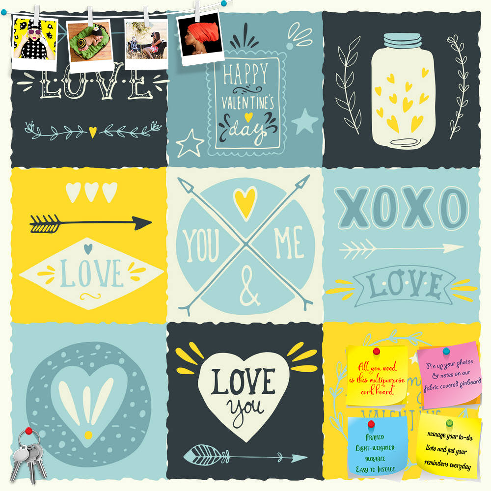 ArtzFolio Valentine Love Artwork D2 Printed Bulletin Board Notice Pin Board Soft Board | Frameless-Bulletin Boards Frameless-AZSAO35487924BLB_FL_L-Image Code 5004153 Vishnu Image Folio Pvt Ltd, IC 5004153, ArtzFolio, Bulletin Boards Frameless, Kids, Love, Quotes, Digital Art, valentine, artwork, d2, printed, bulletin, board, notice, pin, soft, frameless, valentine's, day, design, elements, eps, 10, pin up board, push pin board, extra large cork board, big pin board, notice board, small bulletin board, cork 
