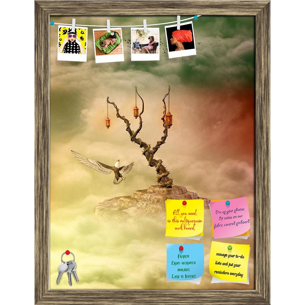 ArtzFolio Fantasy Landscape In Sky With Eagle & Birds Printed Bulletin Board Notice Pin Board Soft Board | Framed-Bulletin Boards Framed-AZSAO35488027BLB_FR_L-Image Code 5004155 Vishnu Image Folio Pvt Ltd, IC 5004155, ArtzFolio, Bulletin Boards Framed, Fantasy, Kids, Landscapes, Fine Art Reprint, landscape, in, sky, with, eagle, birds, printed, bulletin, board, notice, pin, soft, framed, background, backdrops, fairytale, peaceful, princess, lighting, outdoor, magic, dream, manipulation, dreamy, nature, star