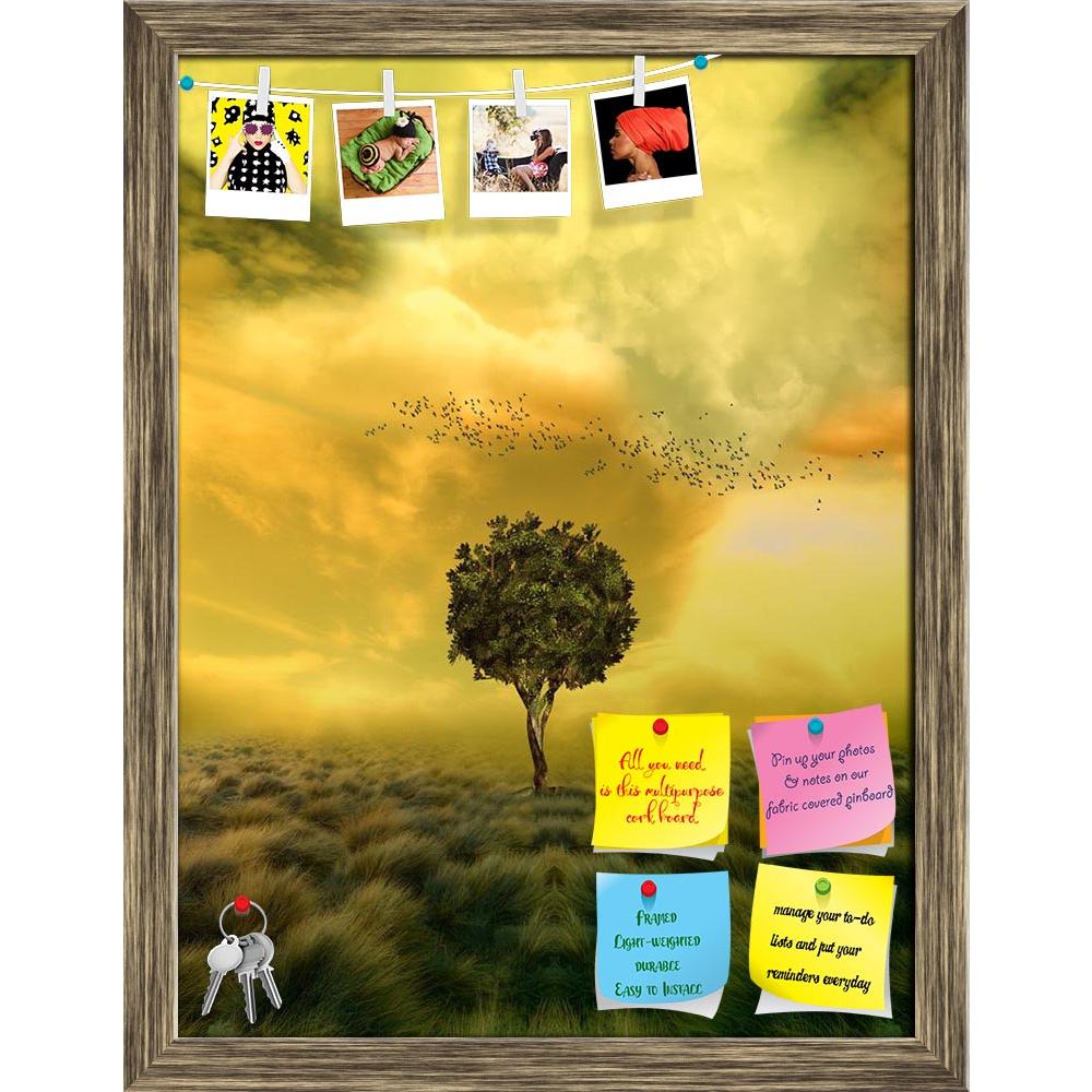ArtzFolio Loneliness Tree In A Fantasy Field Printed Bulletin Board Notice Pin Board Soft Board | Framed-Bulletin Boards Framed-AZSAO35488030BLB_FR_L-Image Code 5004156 Vishnu Image Folio Pvt Ltd, IC 5004156, ArtzFolio, Bulletin Boards Framed, Fantasy, Kids, Landscapes, Fine Art Reprint, loneliness, tree, in, a, field, printed, bulletin, board, notice, pin, soft, framed, background, backdrops, fairytale, peaceful, princess, lighting, outdoor, magic, dream, landscape, manipulation, dreamy, nature, stars, sce