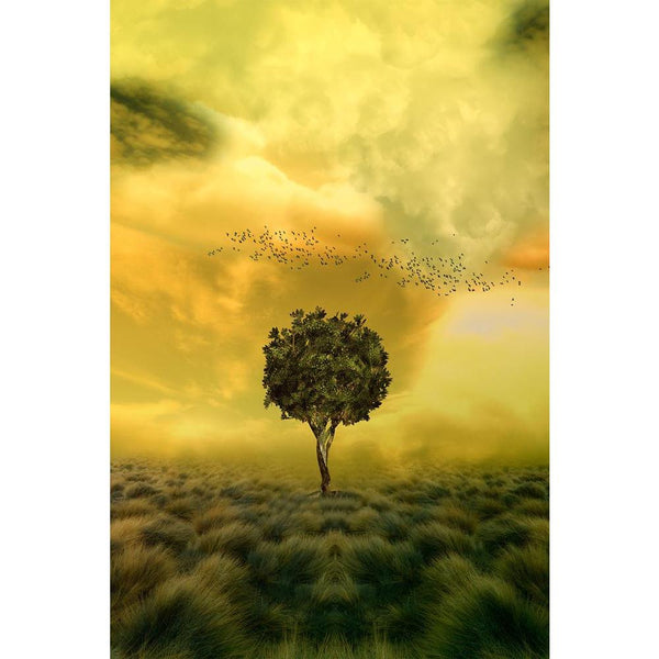 Loneliness Tree Unframed Paper Poster-Paper Posters Unframed-POS_UN-IC 5004156 IC 5004156, Art and Paintings, Baby, Birds, Children, Digital, Digital Art, Fantasy, Graphic, Kids, Landscapes, Nature, Scenic, Stars, loneliness, tree, unframed, paper, wall, poster, amazing, art, backdrops, background, beautiful, branch, cloud, clouds, dream, dreams, dreamy, exploration, fae, fairy, fairytale, fantastic, field, grass, landscape, lighting, magic, manipulation, mist, misty, outdoor, peaceful, princess, scenario, 
