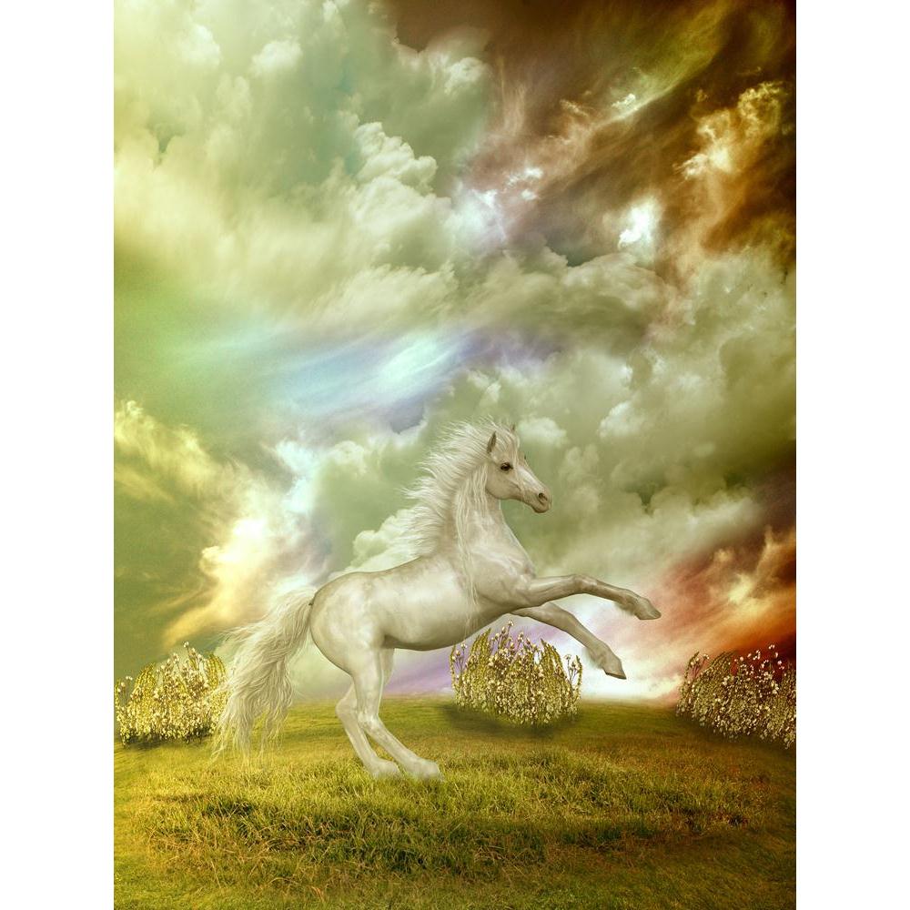 White Horse In The Field In Stormy Day Canvas Painting Synthetic Frame-Paintings MDF Framing-AFF_FR-IC 5004157 IC 5004157, Art and Paintings, Baby, Birds, Black and White, Botanical, Children, Digital, Digital Art, Fantasy, Floral, Flowers, Graphic, Kids, Landscapes, Nature, Scenic, Stars, White, horse, in, the, field, stormy, day, canvas, painting, synthetic, frame, amazing, art, backdrops, background, beautiful, branch, cloud, clouds, dream, dreams, dreamy, exploration, fae, fairy, fairytale, fantastic, g