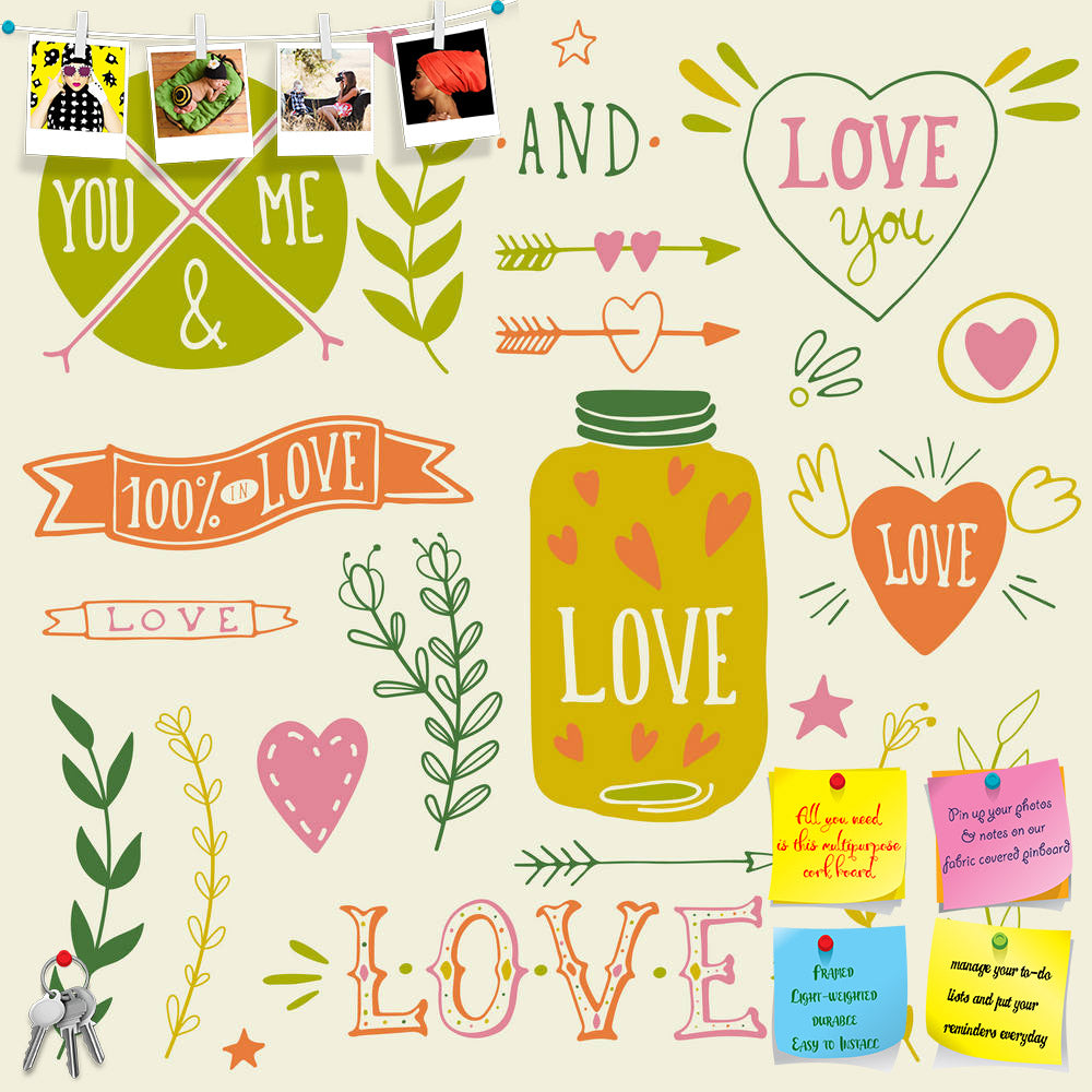 ArtzFolio Valentine Love Artwork D10 Printed Bulletin Board Notice Pin Board Soft Board | Frameless-Bulletin Boards Frameless-AZSAO35488215BLB_FL_L-Image Code 5004167 Vishnu Image Folio Pvt Ltd, IC 5004167, ArtzFolio, Bulletin Boards Frameless, Kids, Love, Quotes, Digital Art, valentine, artwork, d10, printed, bulletin, board, notice, pin, soft, frameless, valentine's, day, design, elements, eps, 10, pin up board, push pin board, extra large cork board, big pin board, notice board, small bulletin board, cor