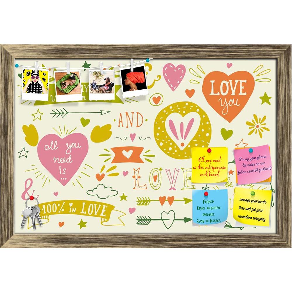 ArtzFolio Valentine Love Artwork D17 Printed Bulletin Board Notice Pin Board Soft Board | Framed-Bulletin Boards Framed-AZSAO35488407BLB_FR_L-Image Code 5004174 Vishnu Image Folio Pvt Ltd, IC 5004174, ArtzFolio, Bulletin Boards Framed, Kids, Love, Quotes, Digital Art, valentine, artwork, d17, printed, bulletin, board, notice, pin, soft, framed, valentine's, day, design, elements, eps, 10, pin up board, push pin board, extra large cork board, big pin board, notice board, small bulletin board, cork board, wal