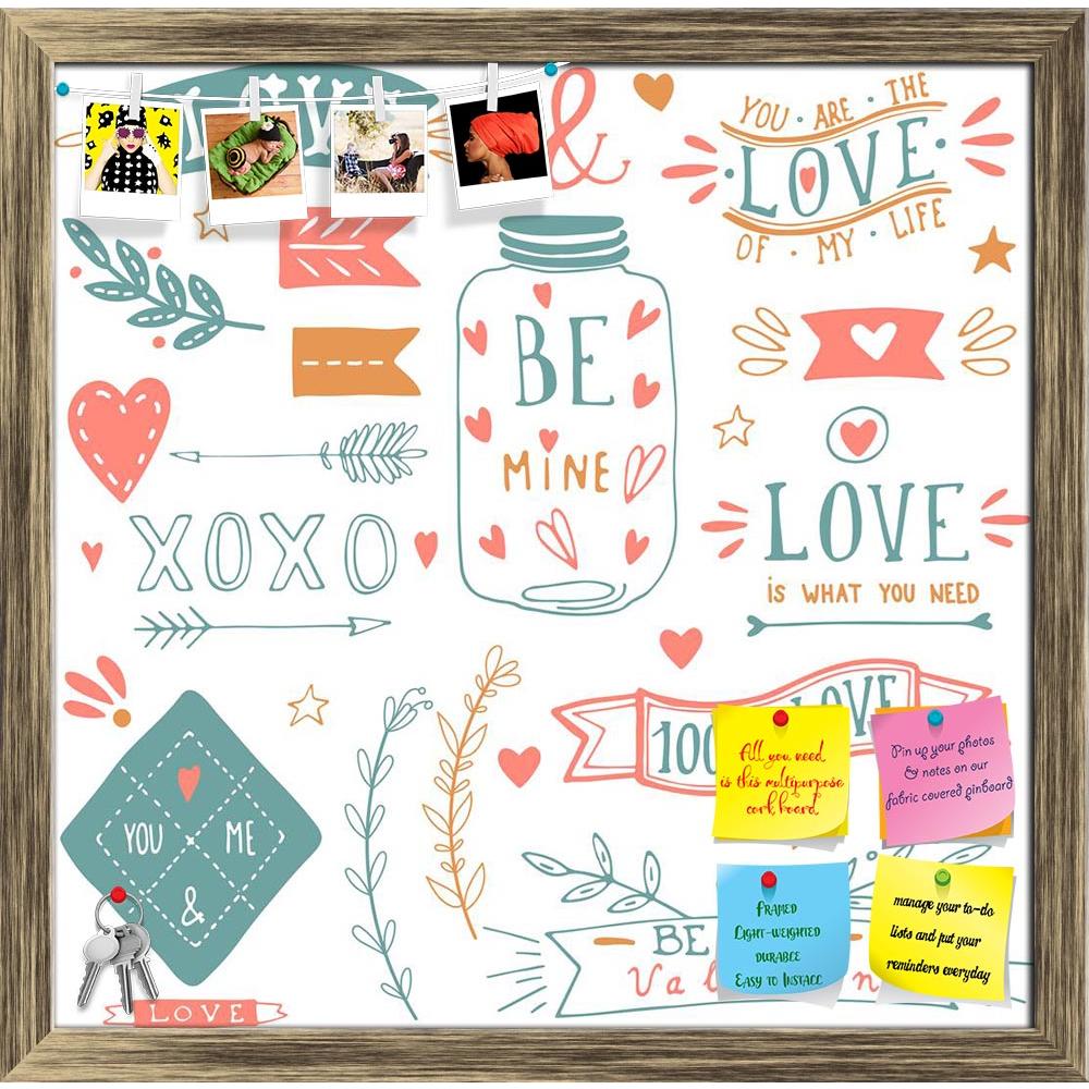 ArtzFolio Valentine Love Artwork D18 Printed Bulletin Board Notice Pin Board Soft Board | Framed-Bulletin Boards Framed-AZSAO35488410BLB_FR_L-Image Code 5004175 Vishnu Image Folio Pvt Ltd, IC 5004175, ArtzFolio, Bulletin Boards Framed, Kids, Love, Quotes, Digital Art, valentine, artwork, d18, printed, bulletin, board, notice, pin, soft, framed, valentine's, day, design, elements, eps, 10, pin up board, push pin board, extra large cork board, big pin board, notice board, small bulletin board, cork board, wal