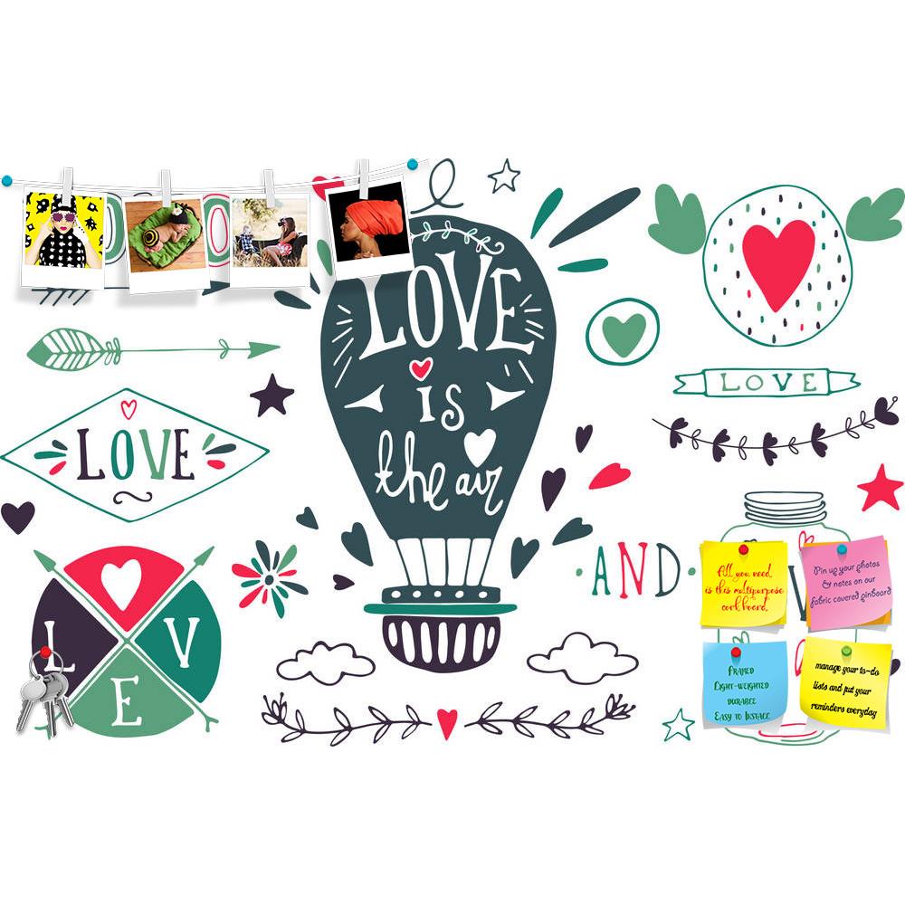 ArtzFolio Valentine Love Artwork D19 Printed Bulletin Board Notice Pin Board Soft Board | Frameless-Bulletin Boards Frameless-AZSAO35488411BLB_FL_L-Image Code 5004176 Vishnu Image Folio Pvt Ltd, IC 5004176, ArtzFolio, Bulletin Boards Frameless, Kids, Love, Quotes, Digital Art, valentine, artwork, d19, printed, bulletin, board, notice, pin, soft, frameless, valentine's, day, design, elements, eps, 10, pin up board, push pin board, extra large cork board, big pin board, notice board, small bulletin board, cor