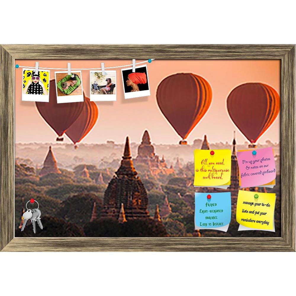 ArtzFolio Hot Air Balloon Over Plain Of Bagan Myanmar Printed Bulletin Board Notice Pin Board Soft Board | Framed-Bulletin Boards Framed-AZSAO35498286BLB_FR_L-Image Code 5004178 Vishnu Image Folio Pvt Ltd, IC 5004178, ArtzFolio, Bulletin Boards Framed, Places, Religious, Photography, hot, air, balloon, over, plain, of, bagan, myanmar, printed, bulletin, board, notice, pin, soft, framed, misty, morning, silhouette, adventure, ancient, archaeological, architecture, asia, built, burma, dawn, dusk, ethereal, et