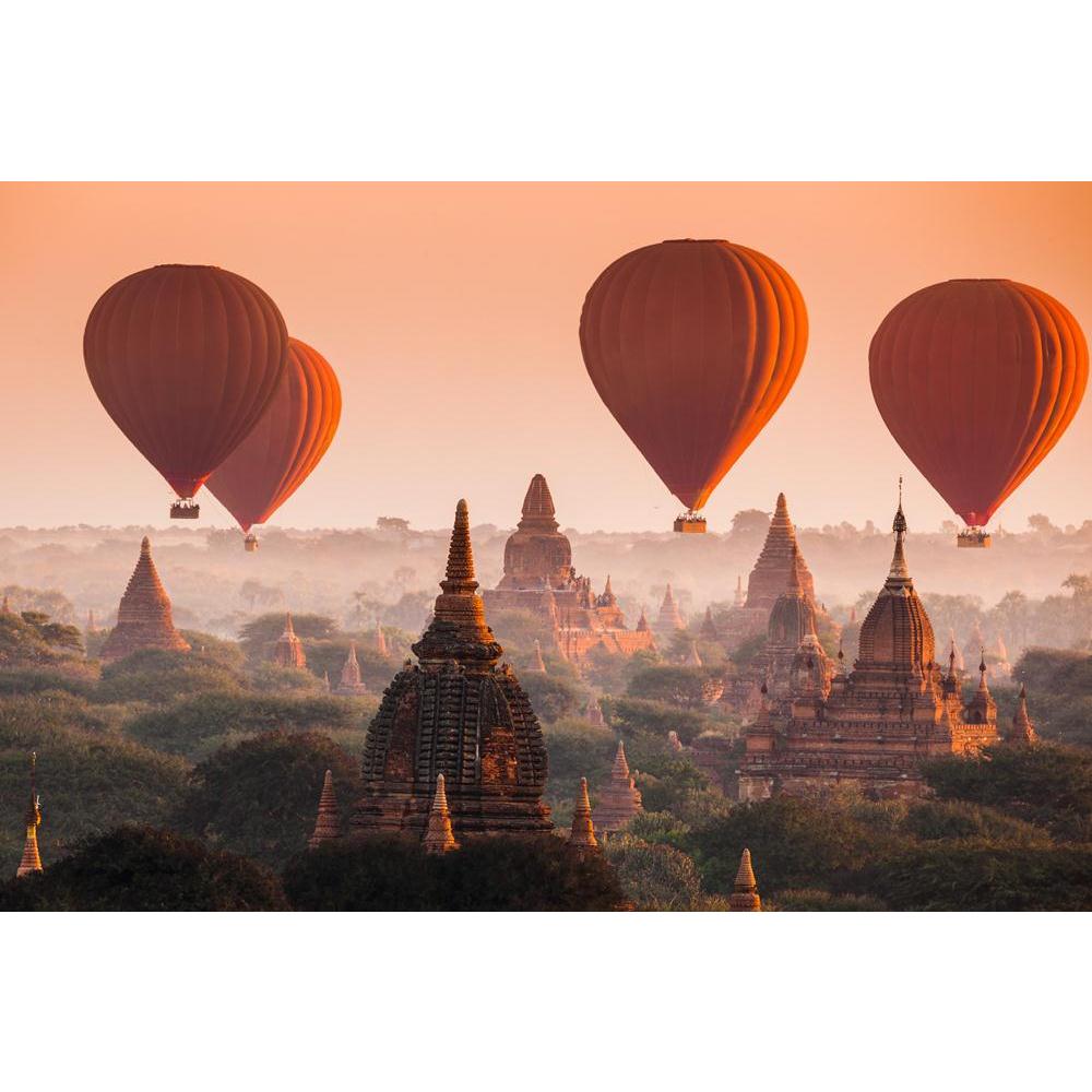 Hot Air Balloon Over Plain Of Bagan Myanmar Canvas Painting Synthetic Frame-Paintings MDF Framing-AFF_FR-IC 5004178 IC 5004178, Ancient, Architecture, Asian, Automobiles, Cities, City Views, Culture, Ethnic, Historical, Landscapes, Medieval, Plain, Religion, Religious, Scenic, Spiritual, Sunrises, Sunsets, Traditional, Transportation, Travel, Tribal, Vehicles, Vintage, World Culture, hot, air, balloon, over, of, bagan, myanmar, canvas, painting, synthetic, frame, burma, balloons, adventure, archaeological, 