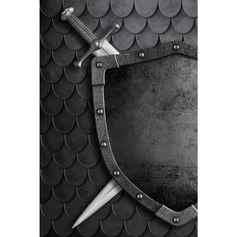 ArtzFolio Medieval Shield Unframed Paper Poster-Paper Posters Unframed-AZART35602186POS_UN_L-Image Code 5004190 Vishnu Image Folio Pvt Ltd, IC 5004190, ArtzFolio, Paper Posters Unframed, Vintage, Photography, medieval, shield, unframed, paper, poster, wall, large, size, for, living, room, home, decoration, big, framed, decor, posters, pitaara, box, modern, art, with, frame, bedroom, amazonbasics, door, drawing, small, decorative, office, reception, multiple, friends, images, reprints, reprint, kids, bathroo