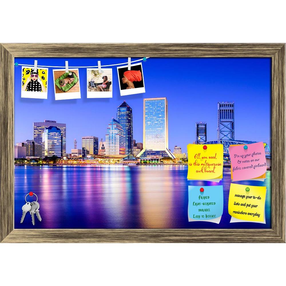 ArtzFolio Downtown City Skyline Of Jacksonville, Florida USA Printed Bulletin Board Notice Pin Board Soft Board | Framed-Bulletin Boards Framed-AZSAO35805424BLB_FR_L-Image Code 5004198 Vishnu Image Folio Pvt Ltd, IC 5004198, ArtzFolio, Bulletin Boards Framed, Places, Photography, downtown, city, skyline, of, jacksonville, florida, usa, printed, bulletin, board, notice, pin, soft, framed, st, johns, river, scene, scenic, scenery, view, place, location, famous, landmark, us, united, states, america, cityscape