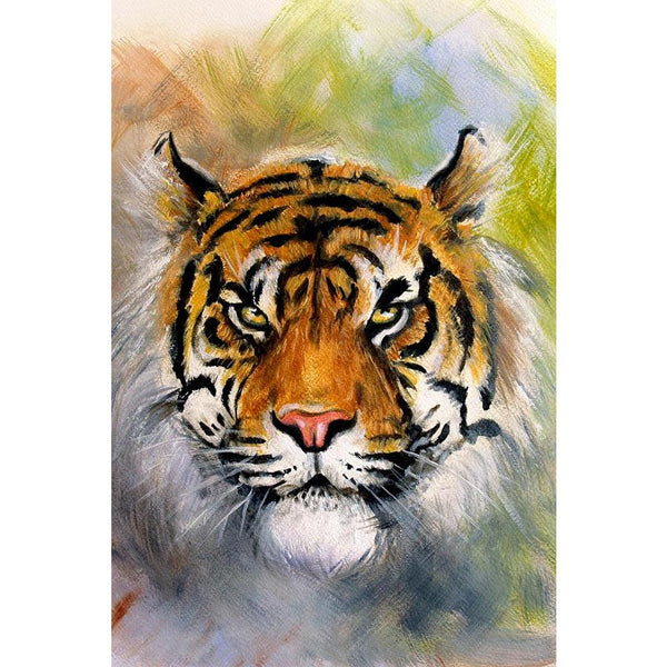 Tiger Portrait D1 Unframed Paper Poster-Paper Posters Unframed-POS_UN-IC 5004204 IC 5004204, Abstract Expressionism, Abstracts, African, Animals, Art and Paintings, Illustrations, Individuals, Paintings, Portraits, Semi Abstract, Signs, Signs and Symbols, Wildlife, tiger, portrait, d1, unframed, paper, wall, poster, abstract, africa, agressive, airbrush, airbrushing, animal, art, artist, artwork, background, beast, beautiful, big, bright, canvas, carnivorous, color, colorful, creature, design, detailed, dom