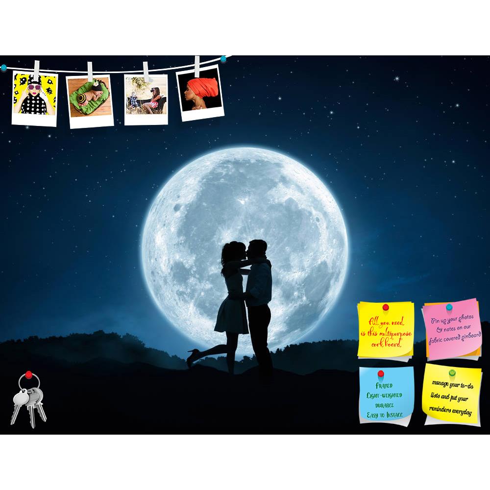 ArtzFolio Couple Kissing Against The Full Moon Printed Bulletin Board Notice Pin Board Soft Board | Frameless-Bulletin Boards Frameless-AZSAO35852731BLB_FL_L-Image Code 5004211 Vishnu Image Folio Pvt Ltd, IC 5004211, ArtzFolio, Bulletin Boards Frameless, Love, Digital Art, couple, kissing, against, the, full, moon, printed, bulletin, board, notice, pin, soft, frameless, silhouette, loving, agains, outdoor, human, date, bride, flirting, honeymoon, propose, pair, kiss, day, horizon, marriage, wife, star, nigh
