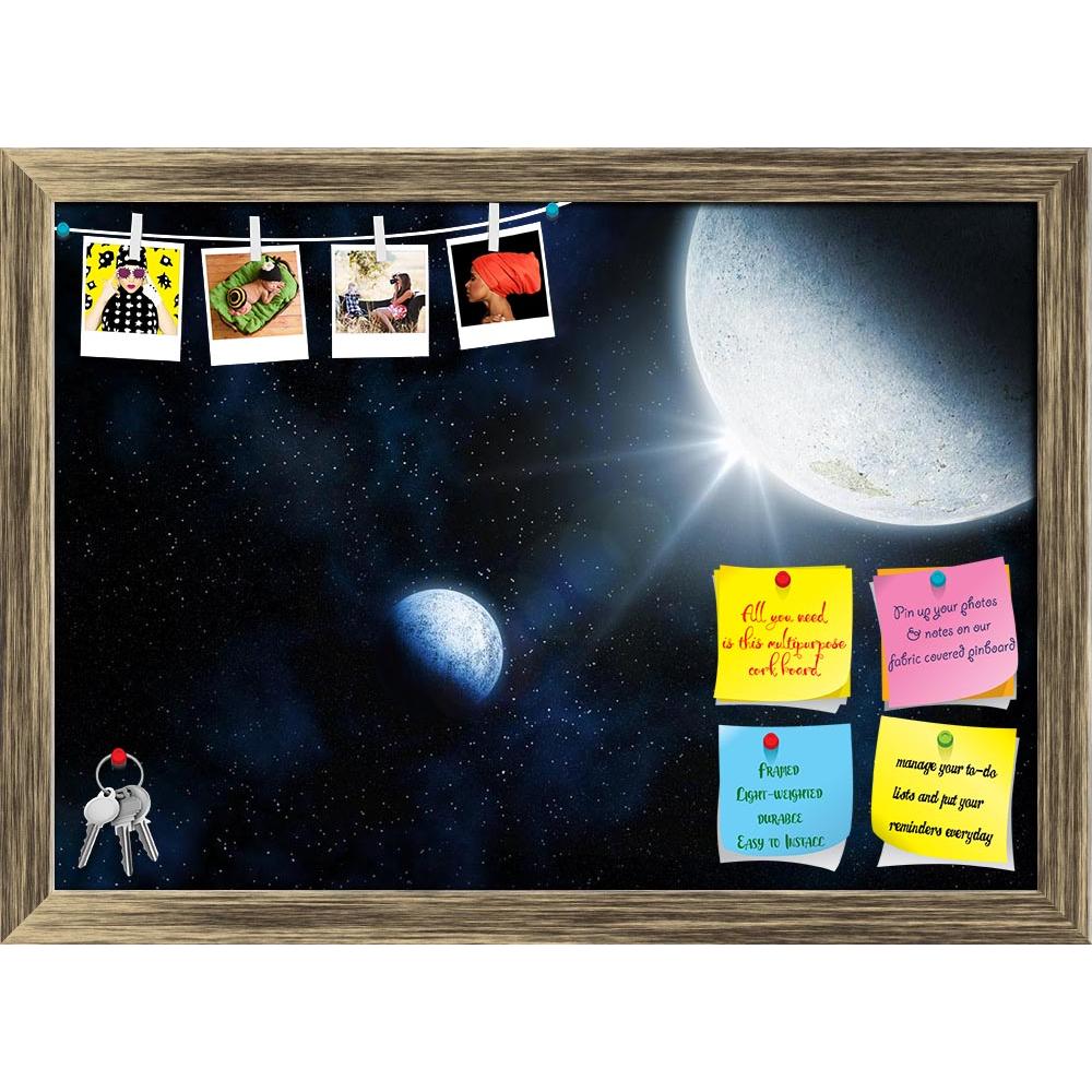 ArtzFolio Space Sky With Fictional Planets Printed Bulletin Board Notice Pin Board Soft Board | Framed-Bulletin Boards Framed-AZSAO35888801BLB_FR_L-Image Code 5004212 Vishnu Image Folio Pvt Ltd, IC 5004212, ArtzFolio, Bulletin Boards Framed, Fantasy, Digital Art, space, sky, with, fictional, planets, printed, bulletin, board, notice, pin, soft, framed, background, 3d, landscape, science, fiction, surreal, nebula, planetry, illustration, render, abstract, stars, moon, earth, galaxy, clouds, starry, astronomy