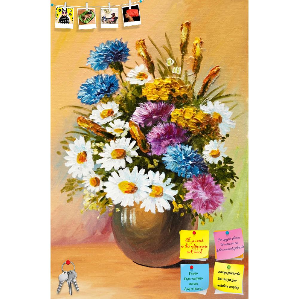 ArtzFolio Spring Flowers D2 Printed Bulletin Board Notice Pin Board Soft Board | Frameless-Bulletin Boards Frameless-AZSAO35891392BLB_FL_L-Image Code 5004215 Vishnu Image Folio Pvt Ltd, IC 5004215, ArtzFolio, Bulletin Boards Frameless, Floral, Still Life, Fine Art Reprint, spring, flowers, d2, printed, bulletin, board, notice, pin, soft, frameless, oil, painting, vase, canvas, abstract, drawing, decoration, design, bouquet, flower, life, still, green, white, petal, red, yellow, leaf, summer, blossom, artwor