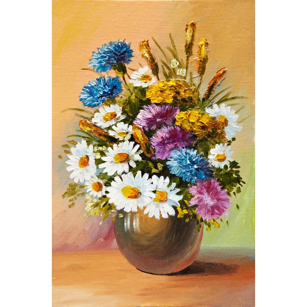 Spring Flowers Canvas Painting Synthetic Frame-Paintings MDF Framing-AFF_FR-IC 5004215 IC 5004215, Abstract Expressionism, Abstracts, Art and Paintings, Black and White, Botanical, Drawing, Floral, Flowers, Illustrations, Nature, Paintings, Scenic, Semi Abstract, Signs, Signs and Symbols, White, spring, canvas, painting, synthetic, frame, abstract, art, artist, artistic, artwork, background, beautiful, beauty, blossom, blue, bouquet, color, colorful, decoration, design, flower, green, illustration, image, l