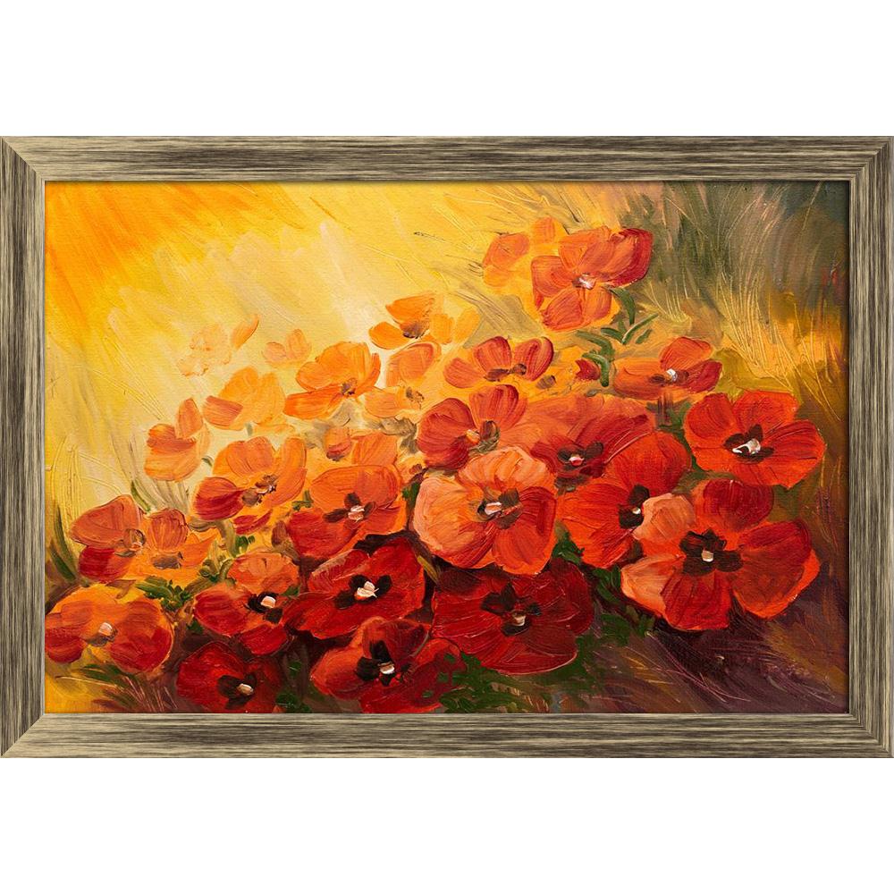 Pitaara Box Poppies On A Red Yellow Background Canvas Painting Synthetic Frame-Paintings Synthetic Framing-PBART35891718AFF_FW_L-Image Code 5004218 Vishnu Image Folio Pvt Ltd, IC 5004218, Pitaara Box, Paintings Synthetic Framing, Floral, Fine Art Reprint, poppies, on, a, red, yellow, background, canvas, painting, synthetic, frame, oil, abstract, red-yellow, wallpaper, art, artistic, artwork, autumn, beautiful, blue, brush, clouds, color, colorful, decoration, design, drawing, field, flower, forest, image, i