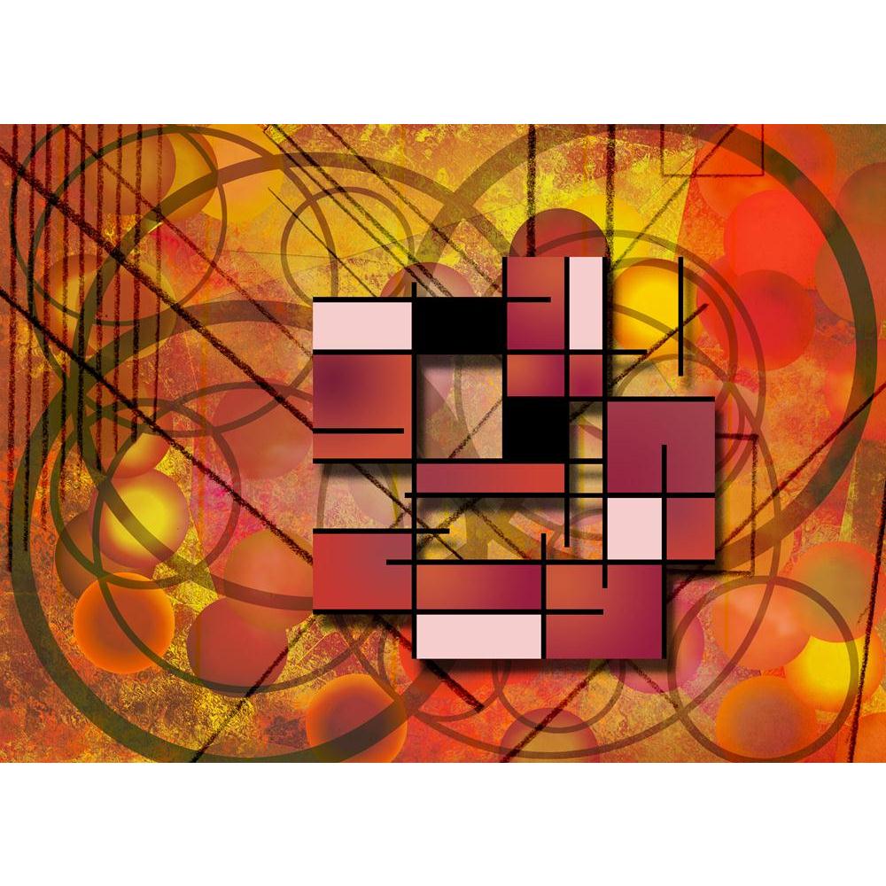 Abstract Artwork Canvas Painting Synthetic Frame-Paintings MDF Framing-AFF_FR-IC 5004229 IC 5004229, Abstract Expressionism, Abstracts, Art and Paintings, Conceptual, Decorative, Digital, Digital Art, Futurism, Geometric, Geometric Abstraction, Graphic, Grid Art, Illustrations, Modern Art, Paintings, Patterns, Retro, Semi Abstract, Signs, Signs and Symbols, Triangles, Urban, abstract, artwork, canvas, painting, synthetic, frame, abstraction, angle, angles, angular, arrangement, art, artistic, backdrop, back