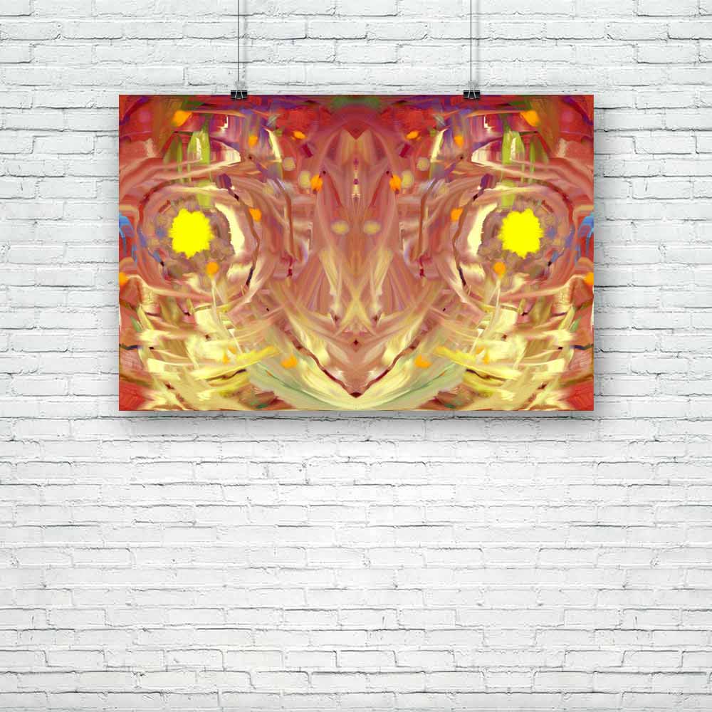 Abstract Artwork D192 Unframed Paper Poster - Paper Posters Unframed - ArtzFolio.com