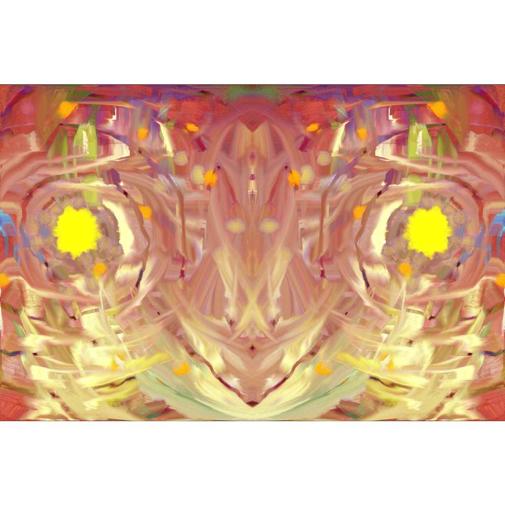 Abstract Artwork Canvas Painting Synthetic Frame - Paintings MDF Framing - ArtzFolio.com