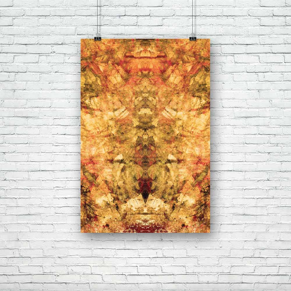 Abstract Artwork D193 Unframed Paper Poster - Paper Posters Unframed - ArtzFolio.com