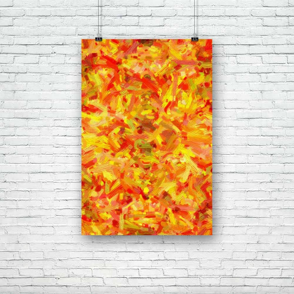 Abstract Artwork D194 Unframed Paper Poster - Paper Posters Unframed - ArtzFolio.com