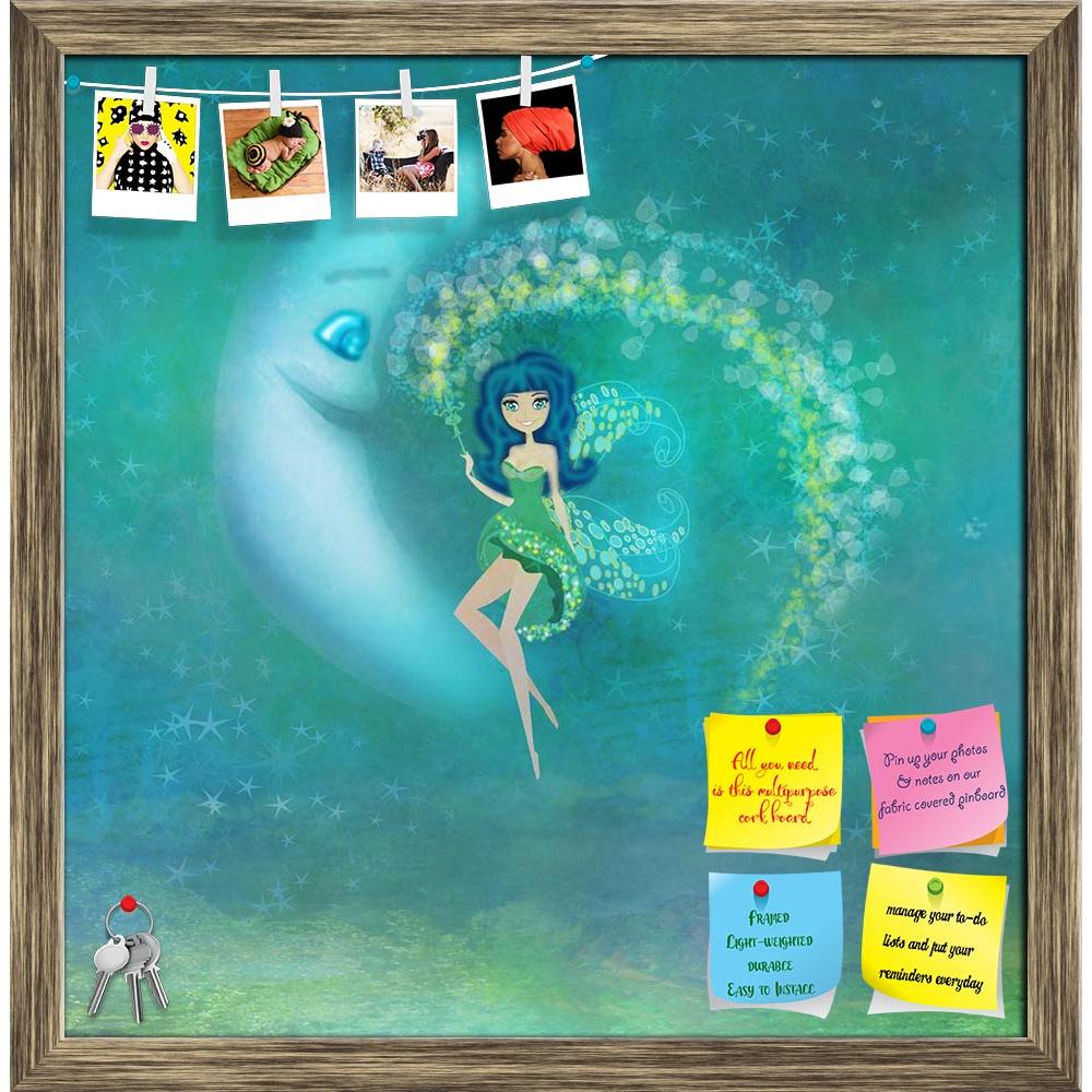 ArtzFolio Fairy Sitting On The Moon Printed Bulletin Board Notice Pin Board Soft Board | Framed-Bulletin Boards Framed-AZSAO36060226BLB_FR_L-Image Code 5004239 Vishnu Image Folio Pvt Ltd, IC 5004239, ArtzFolio, Bulletin Boards Framed, Fantasy, Kids, Digital Art, fairy, sitting, on, the, moon, printed, bulletin, board, notice, pin, soft, framed, woman, princess, star, night, fashion, blue, unusual, wings, decoration, dream, magic, luxury, light, evening, christmas, glamorous, female, clouds, cute, season, dr